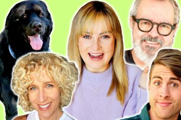 My Dad + Best Friends Meet My New Guide Dog for the First Time!