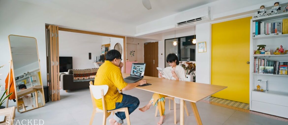 Inside A Quirky Character-Filled HDB Home In Tampines