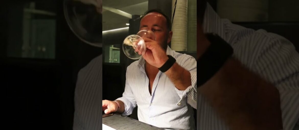 When drinking French wine for the first time! Funny video