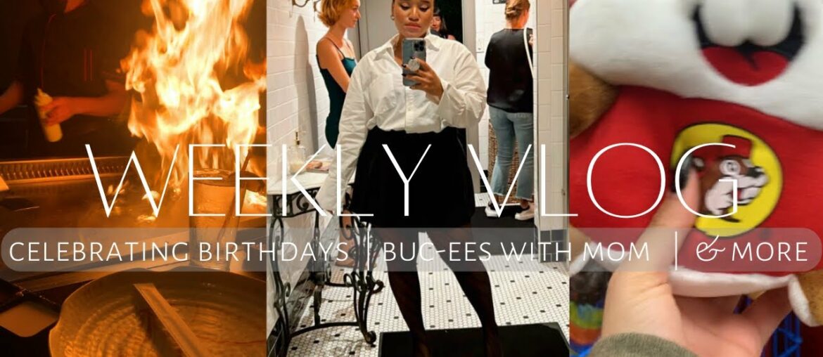 WEEKLY VLOG | Hibachi, French Dining & More