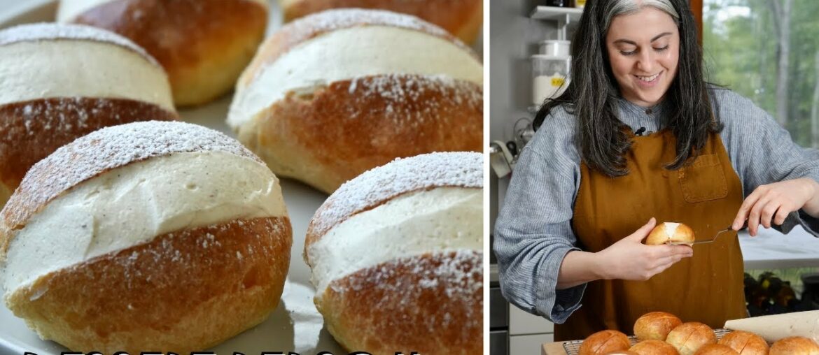 Claire Saffitz Makes Easy Vanilla Maritozzi Recipe | Dessert Person Claire Saffitz Makes Easy Vanilla Maritozzi Recipe | Dessert Person