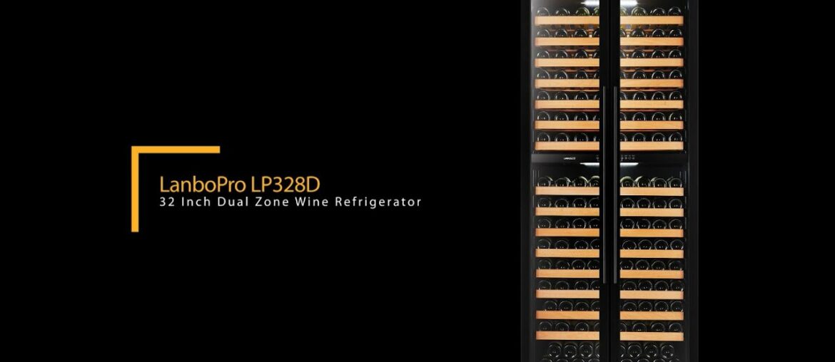 LanboPro LP328D – LanboPro LP328D French Door Dual Zone Wine refrigerator LanboPro LP328D - LanboPro LP328D French Door Dual Zone Wine refrigerator