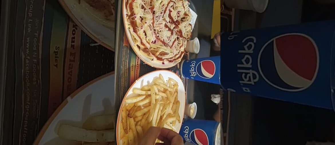 BBQ Nachos Imported French Fries | Mr. Manik Uttara 7 Dhaka | Food Review Challange #shorts #food