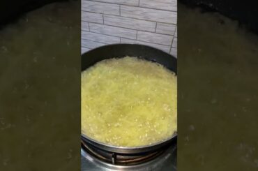 CRISPIEST POTATO FRIES EVER | crispy chips #youtubeshorts #potato #fries #chips #shortsvideo #shorts