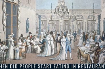 When Did People Start Eating in Restaurants?