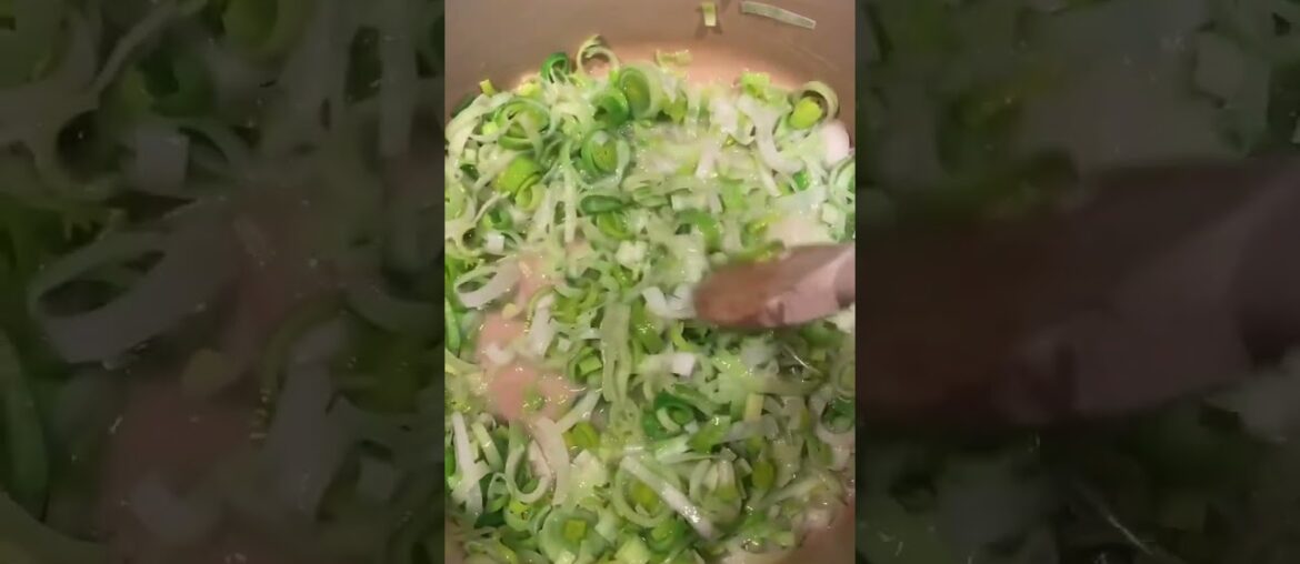 Potage Parmentier or Potato Leek Soup