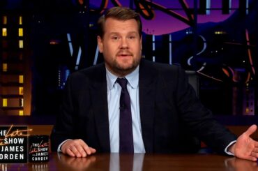 James Corden Discusses His Restaurant Episode