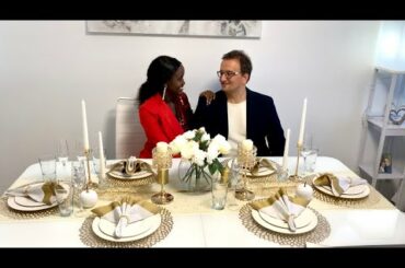 HOSTING OUR FRIENDS FOR DINNER//DINING ROOM DECOR *ft LAREX products*