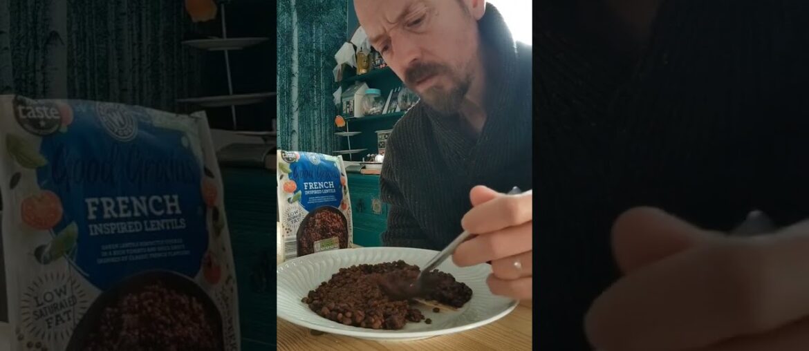 French Inspired Lentils, by Worldwide Foods 2 minutes lunch #cooking #food #easy #yummy