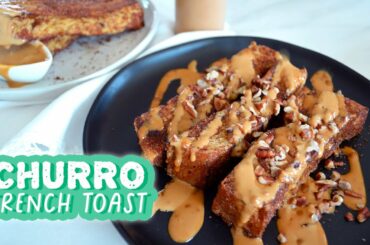 CLASE EN VIVO: CHURRO FRENCH TOAST CON SALSA DE DULCE DE LECHE (no te imaginas lo rico)