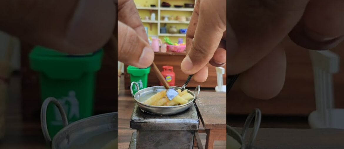 Miniature French Fried | Tiny Potato | Tiny Cooking #minikitchen #shorts #myfirstshorts #food Miniature French Fried | Tiny Potato | Tiny Cooking #minikitchen #shorts #myfirstshorts #food