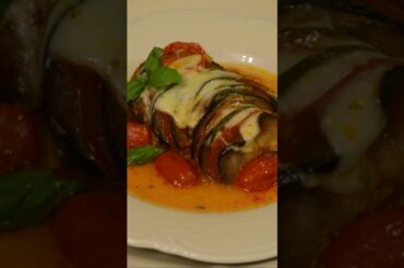 Ratatouille with Mozzarella - Gourmet Vegetable Stew Recipe: Delicious, Healthy and Easy! #Shorts