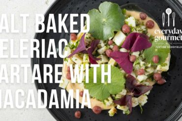 Salt Baked Celeriac Tartare with Macadamia | EG12 Ep89