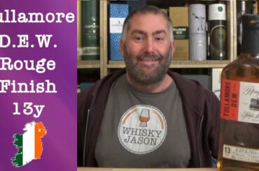 Tullamore D.E.W. ROUGE 13 Years Old Single Malt Irish Whiskey Review by WhiskyJason