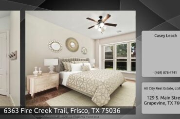 6363 Fire Creek Trail, Frisco, TX 75036