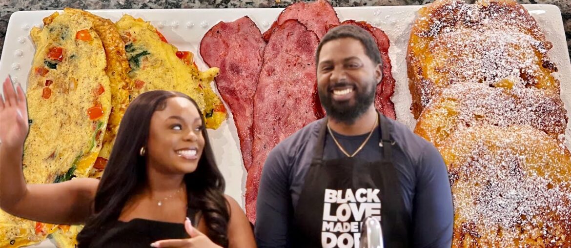 Hilarious Brunch | Pound Cake French Toast + Veggie Omelettes | Cooking with the Springers, Ep. 8 . Hilarious Brunch | Pound Cake French Toast + Veggie Omelettes | Cooking with the Springers, Ep. 8 .