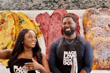 Hilarious Brunch | Pound Cake French Toast + Veggie Omelettes | Cooking with the Springers, Ep. 8 .