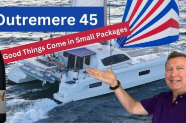 Outremer 45 tour, review, ideas, wine and art...a good way to spend 25 minutes.