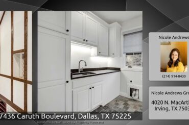 7436 Caruth Boulevard, Dallas, TX 75225