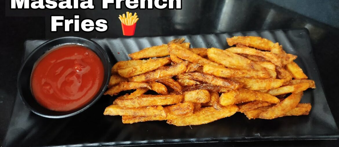 Masala french fries recipe | Make crispy masala french fries at home | Homemade perfect fries recipe