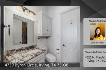 4739 Byron Circle, Irving, TX 75038