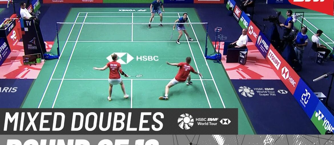 YONEX French Open 2022 | Lee/Ng (HKG) vs. Gicquel/Delrue (FRA) [6] | R16