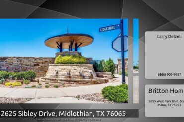 2625 Sibley Drive, Midlothian, TX 76065