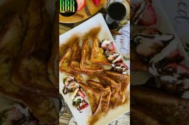WORLD FAMOUS VIRAL TWISTED FRENCH TOAST RECIPE #shorts #ytshorts #viral #recipe #reels #frenchtoast