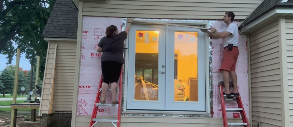 We Turned Our Dining Room Window Into a French Door! We Turned Our Dining Room Window Into a French Door!