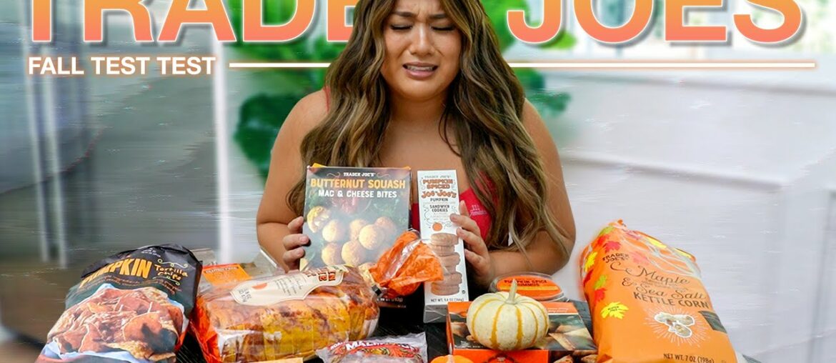 Trying Trader Joe’s Fall Foods *it was GROSS lol*