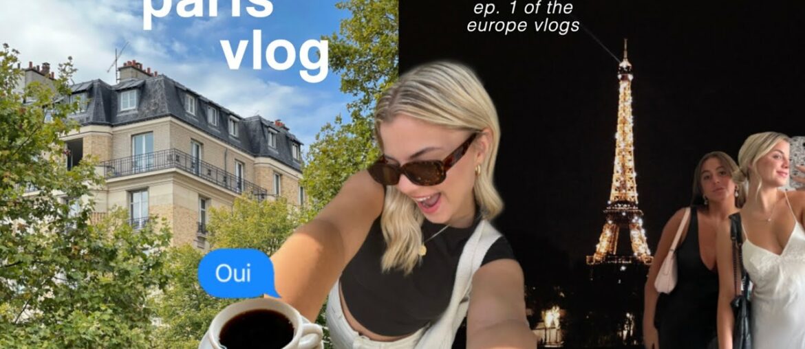 paris vlog - exploring, drinking wine & making new friends