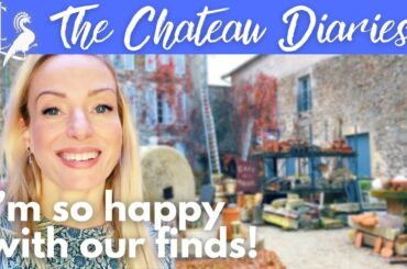 CHATEAU TREASURES at the French Salvage Yard!!