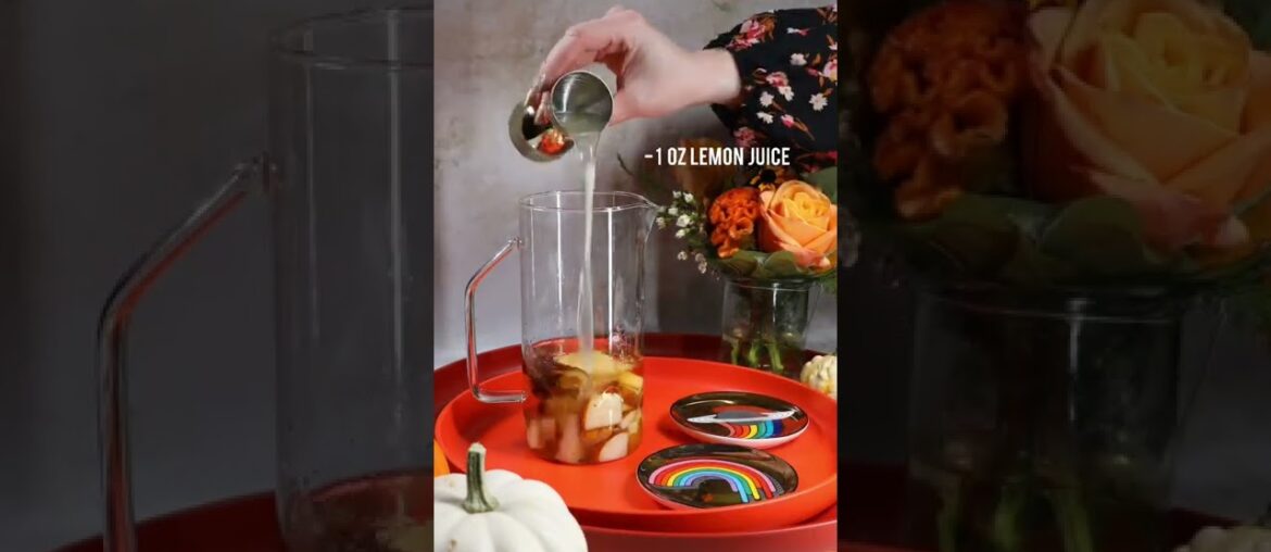 Fall Harvest Sangria: French Press Cocktail Recipe Fall Harvest Sangria: French Press Cocktail Recipe