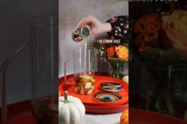 Fall Harvest Sangria: French Press Cocktail Recipe