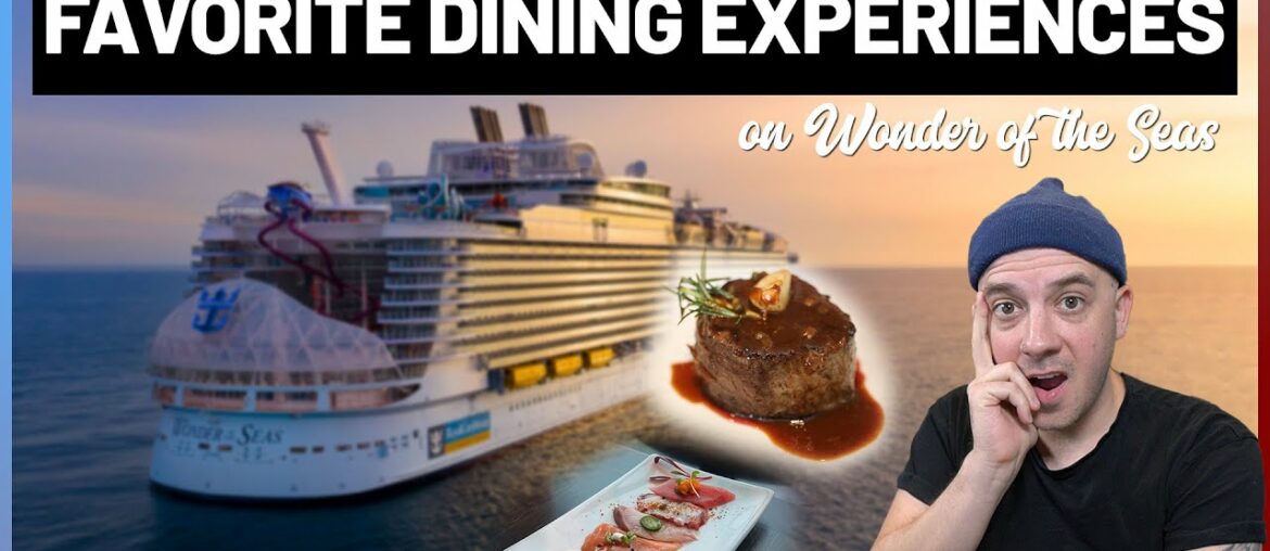 Food on Wonder of the Seas – Favorite Dining Experiences | #RoyalCaribbean Food on Wonder of the Seas - Favorite Dining Experiences | #RoyalCaribbean
