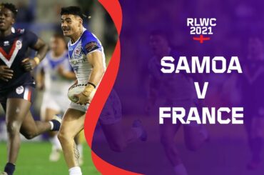 Samoa play France in must-win clash in Group A | RLWC2021 Cazoo Match Highlights