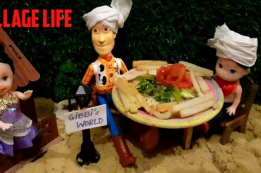 Miniature Cheese Omelette And French Fries Recipe