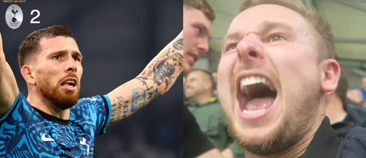 THE MOMENT HOJBJERG PUT SPURS INTO THE LAST 16!! MARSEILLE 1 TOTTENHAM 2 - LIVE MATCH REACTION