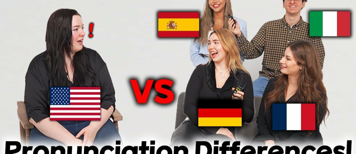 American was shocked by European Word differences!! (Spain,Italy,German,France)