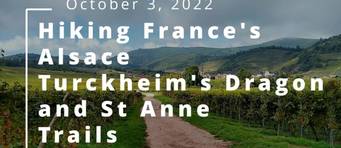 Hiking France's Alsace, Turckheim's Dragon and St Anne Trails (Oct 3, 2022) Hiking France's Alsace, Turckheim's Dragon and St Anne Trails (Oct 3, 2022)