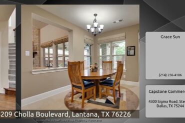 8209 Cholla Boulevard, Lantana, TX 76226