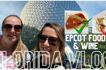EPCOT Food & Wine Festival 2022 | Solo Florida Vlog