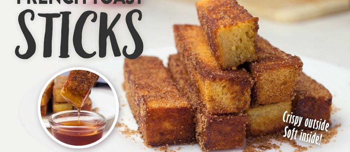 FRENCH TOAST STICKS – Easy Crispy Cinnamon French Toast Recipe FRENCH TOAST STICKS - Easy Crispy Cinnamon French Toast Recipe