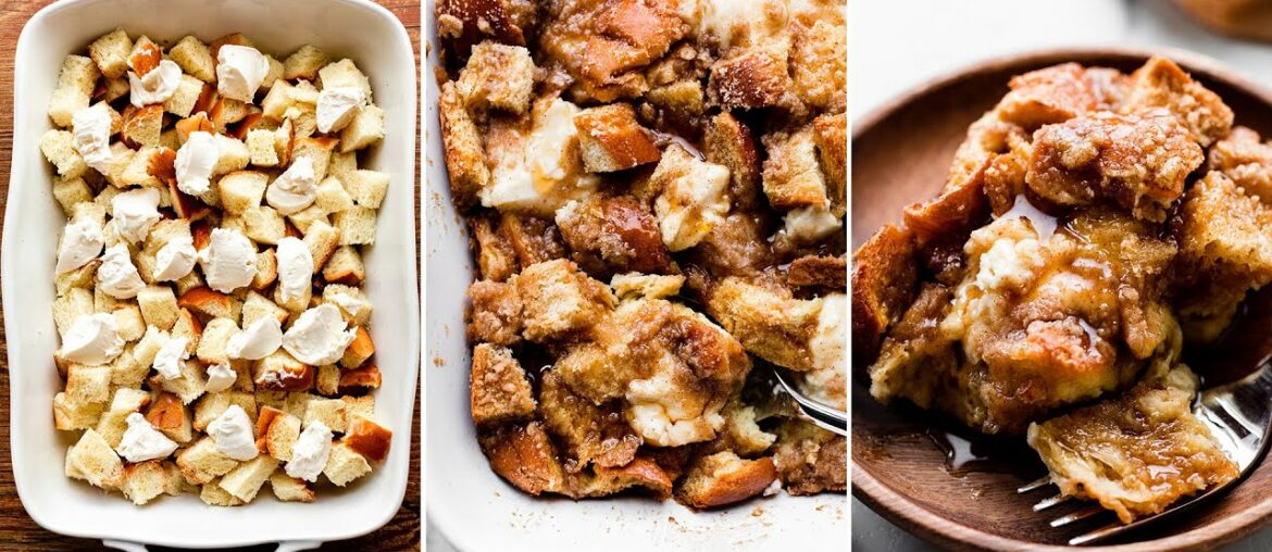 Baked Cream Cheese French Toast Casserole | Sally's Baking Recipes Baked Cream Cheese French Toast Casserole | Sally's Baking Recipes