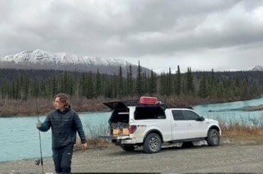 Riverside Truck Camping in Alaska