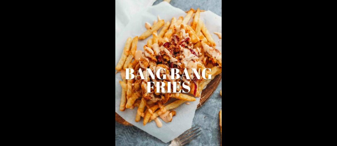 BANG BANG FRIES! The easiest fry recipe and it’s ALL VEGAN! You won’t believe what it’s made of