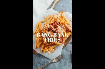 BANG BANG FRIES! The easiest fry recipe and it’s ALL VEGAN! You won’t believe what it’s made of