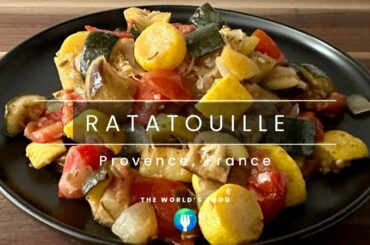 Classic French "peasant food", stewed vegetables from the historical region of Provence