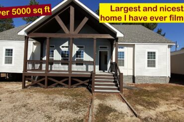 Biggest and nicest modular home out there. Over 5,000 sq ft of usable space.