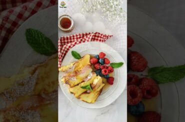 Homemade French Toast | Easy & Tasty Breakfast Recipe | #shorts